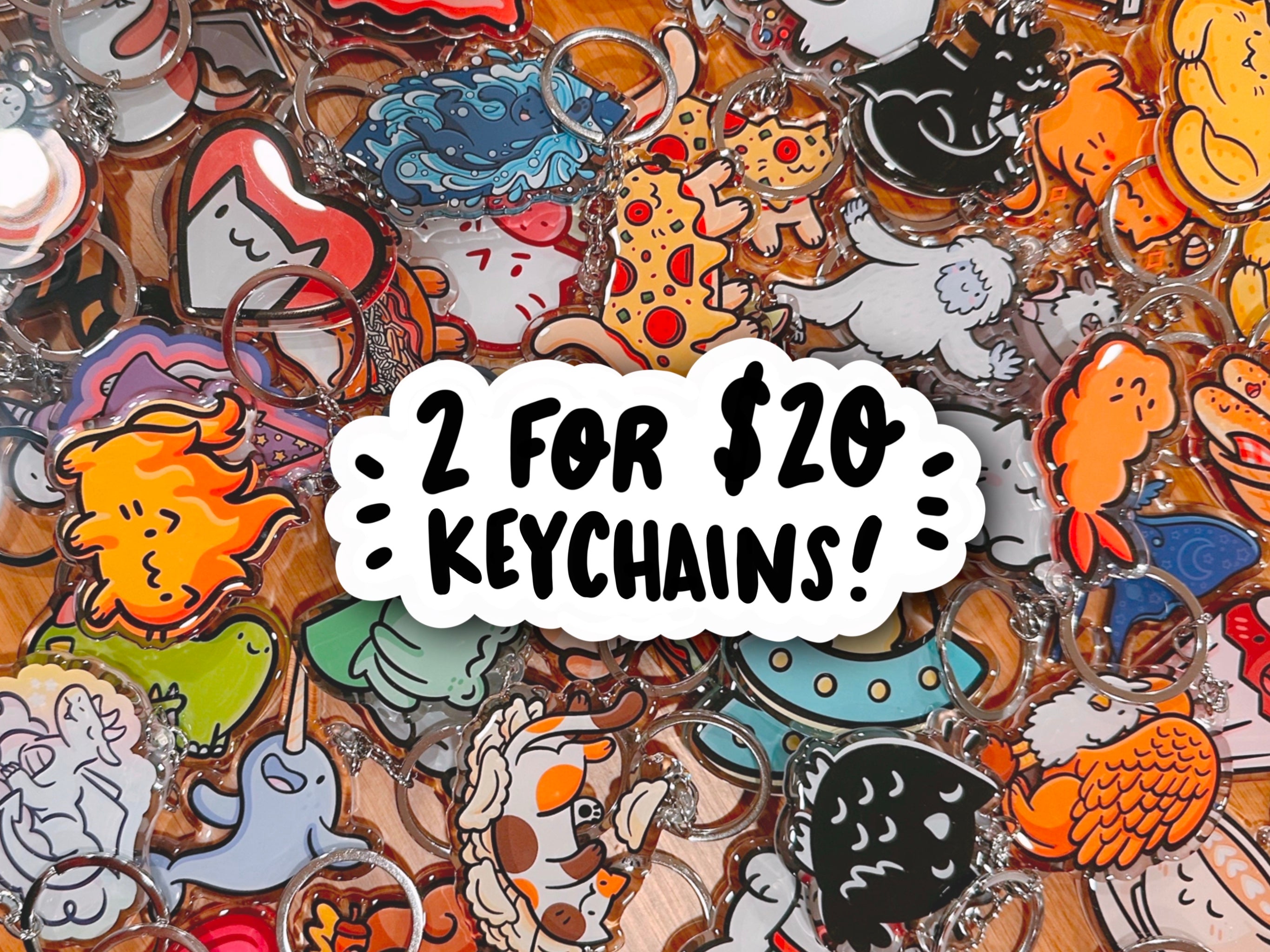 2 for $20 Keychain Bundle!