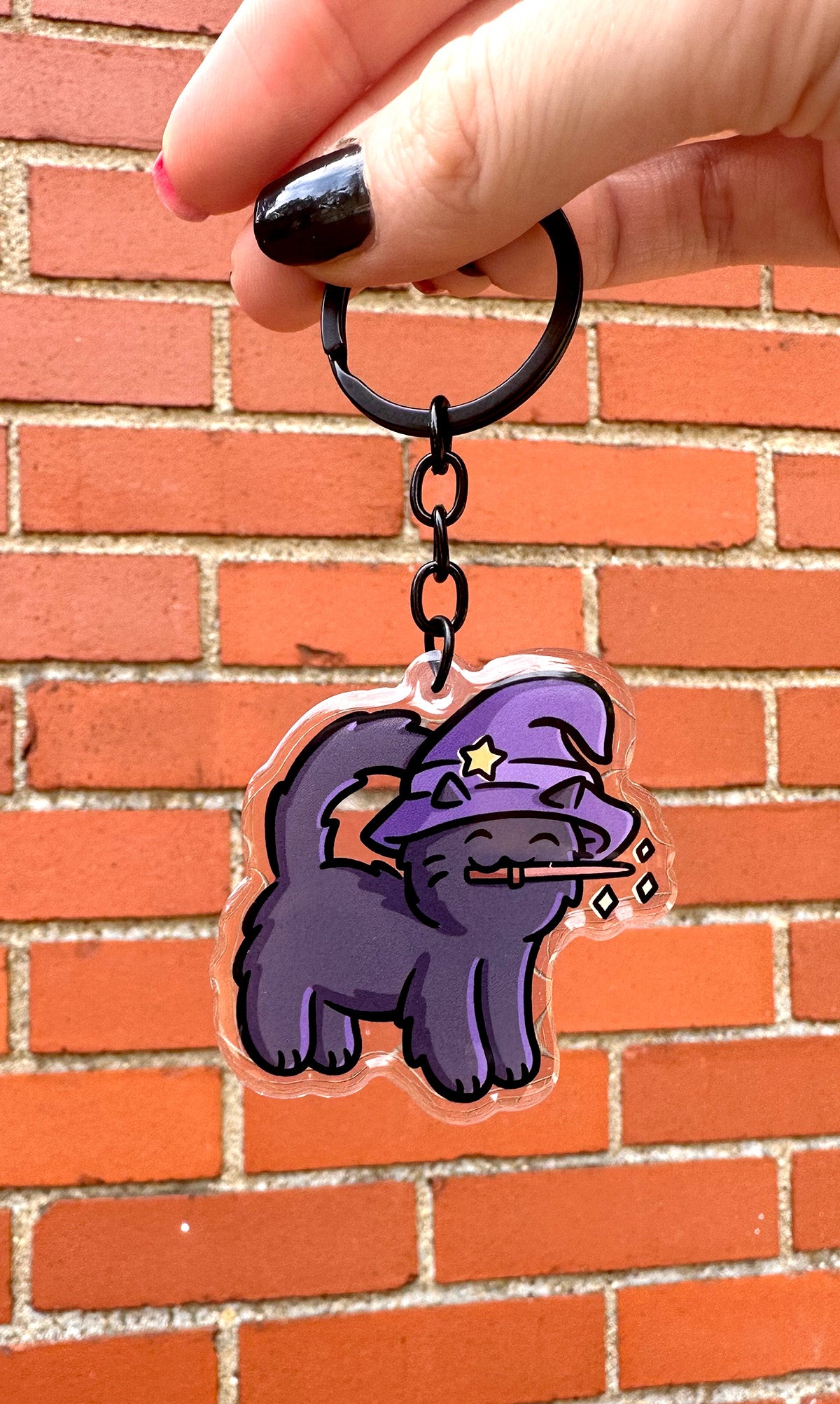 *MYSTERY* Halloween Cat Keychain!