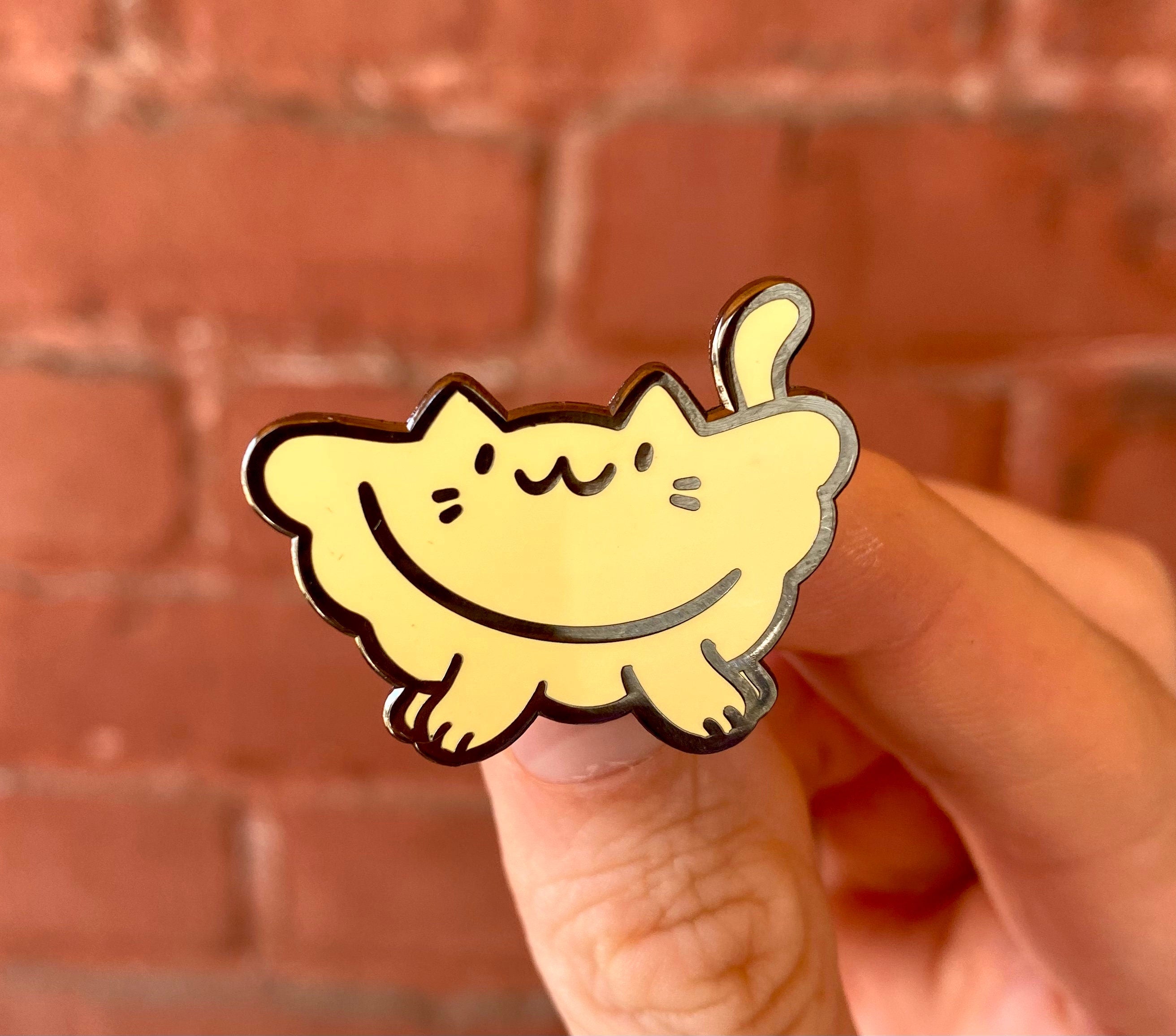 Pierogi Cat Enamel Pin