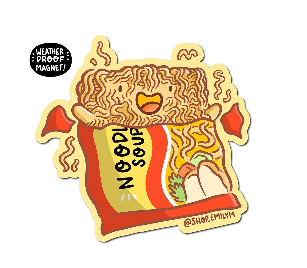 Instant Ramen Magnet