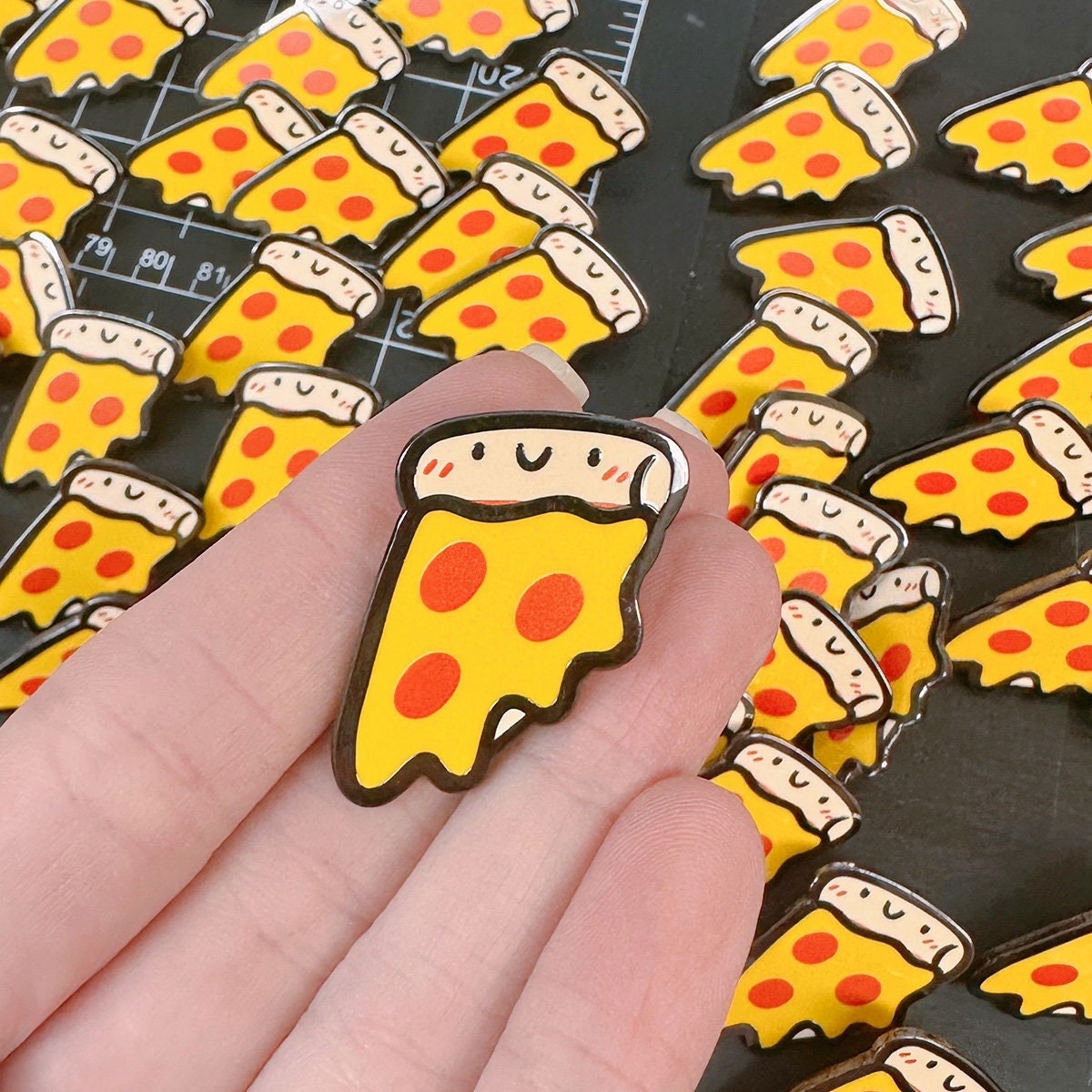 Pepperoni Pizza Enamel Pin