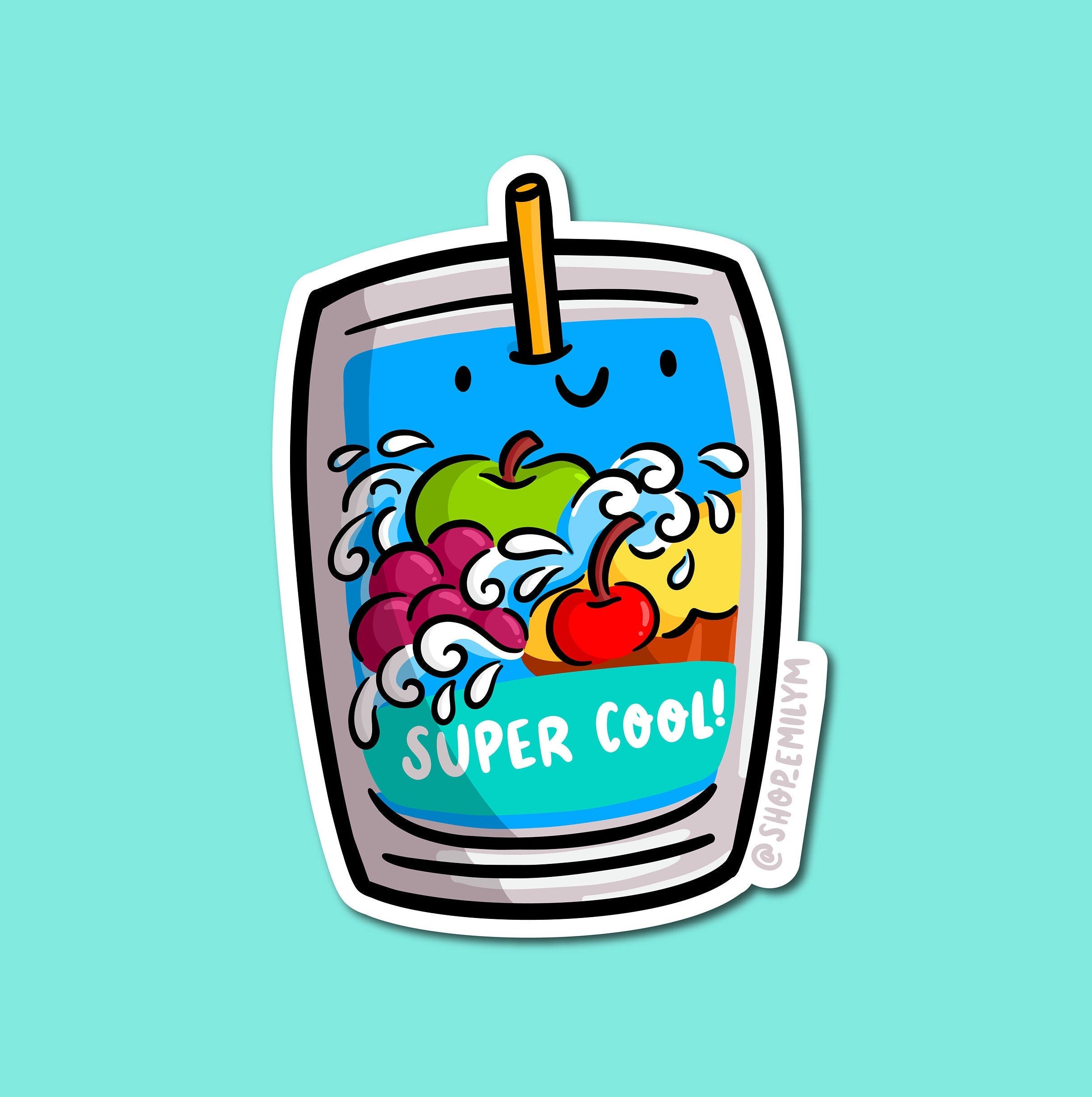 Juice Pouch Sticker