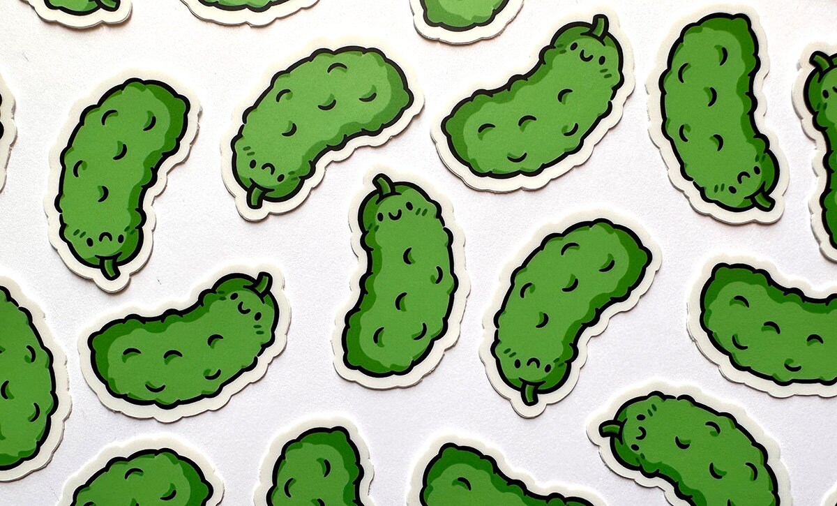 Pickle Mini Sticker