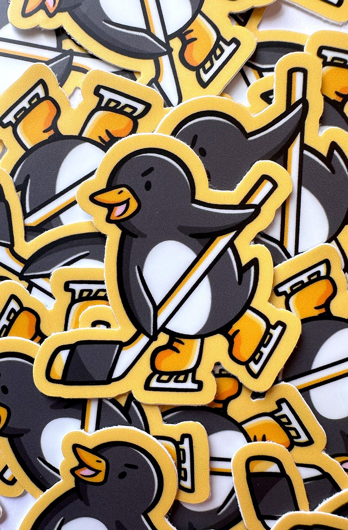 Pittsburgh Hockey Penguin Mini Sticker