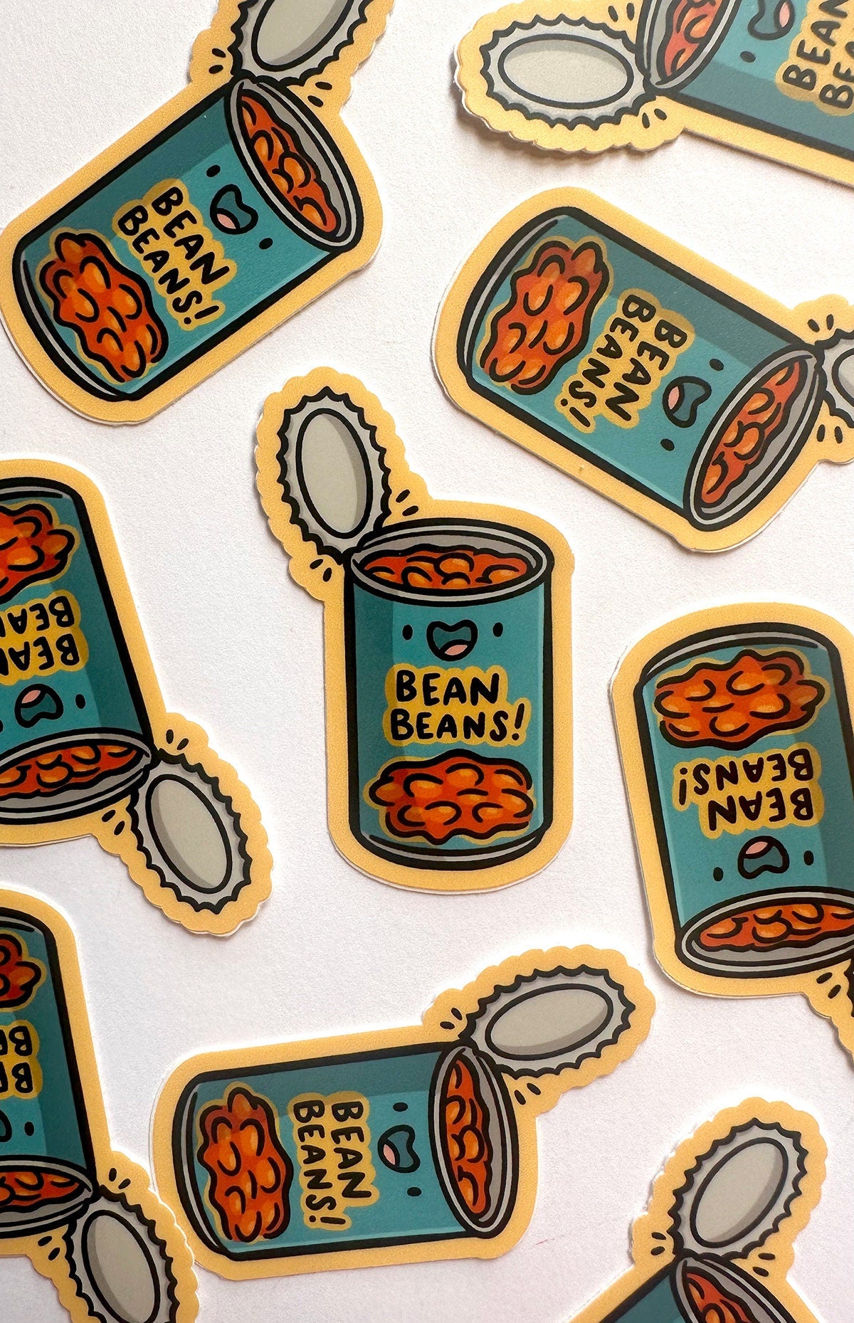 Can of Beans Mini Sticker