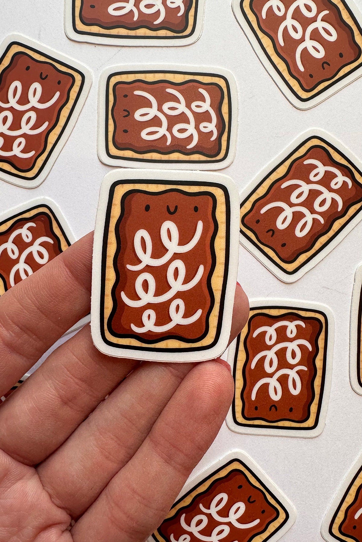 Toaster Pastry Mini Sticker (Cookie Dough)