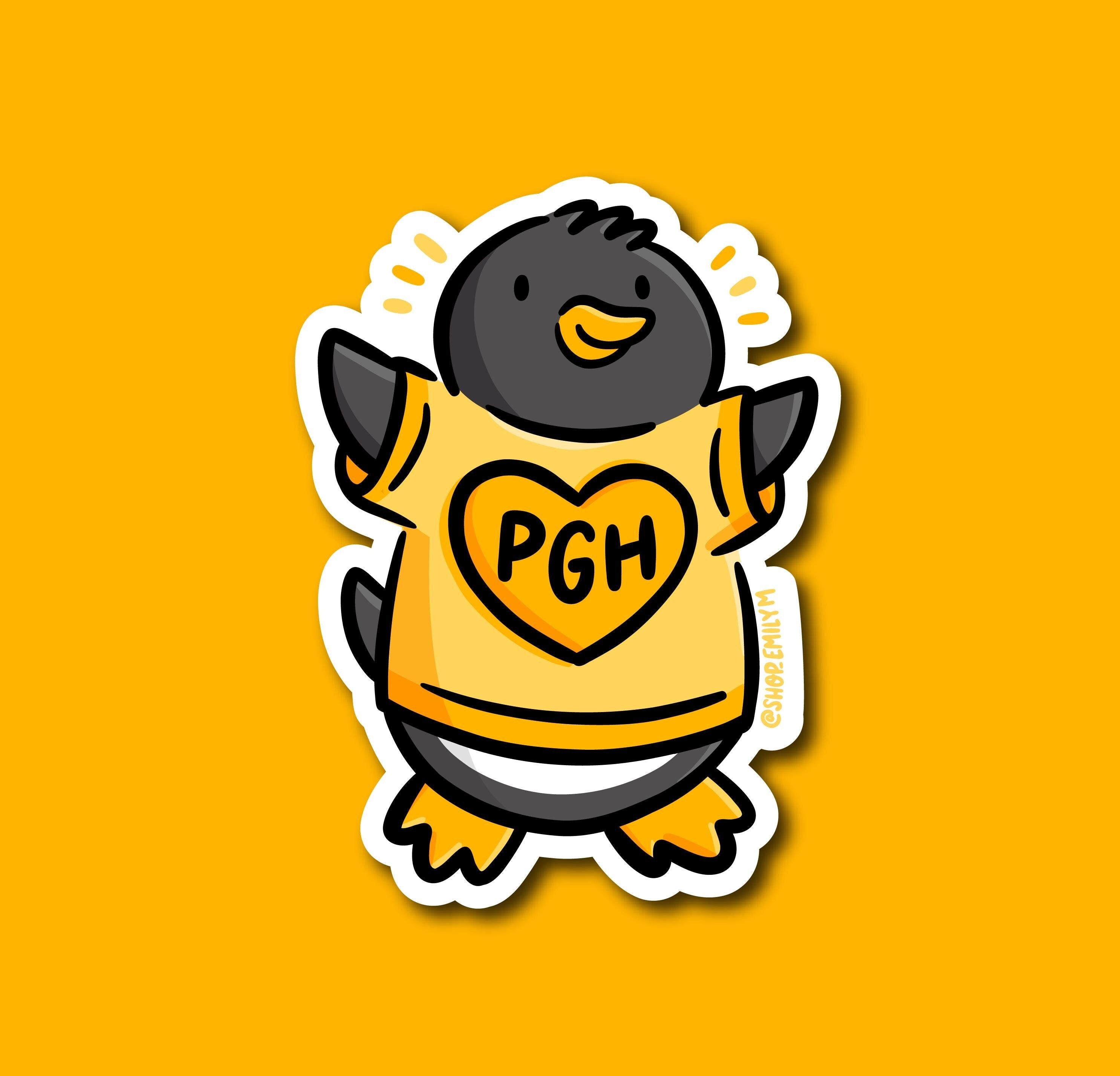 Pittsburgher Penguin Sticker