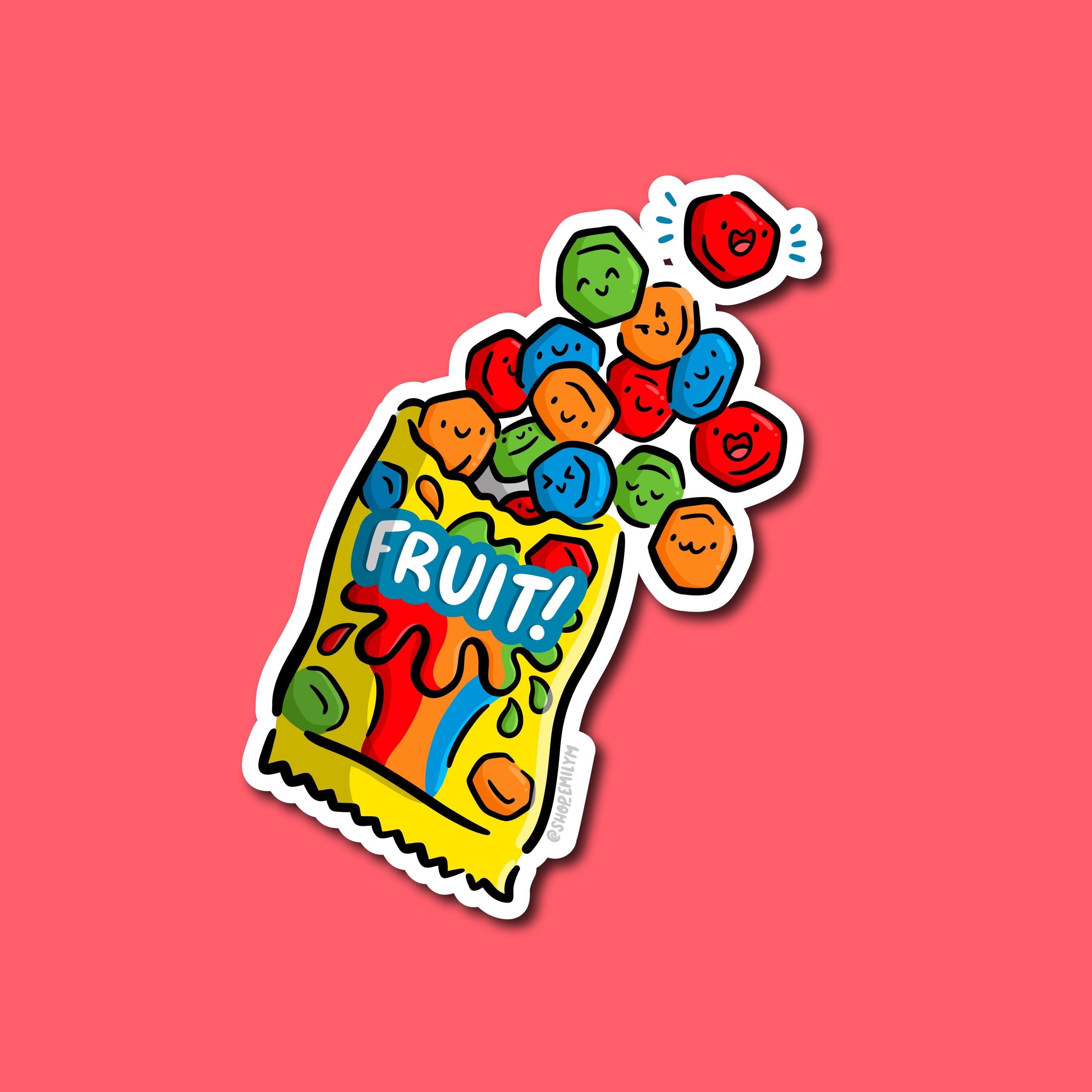 Fruit Gummies Sticker