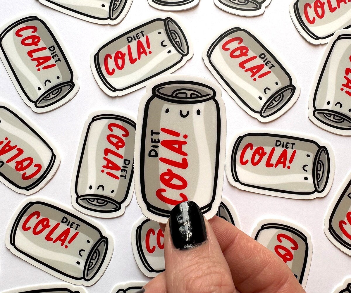 Diet Cola Mini Sticker