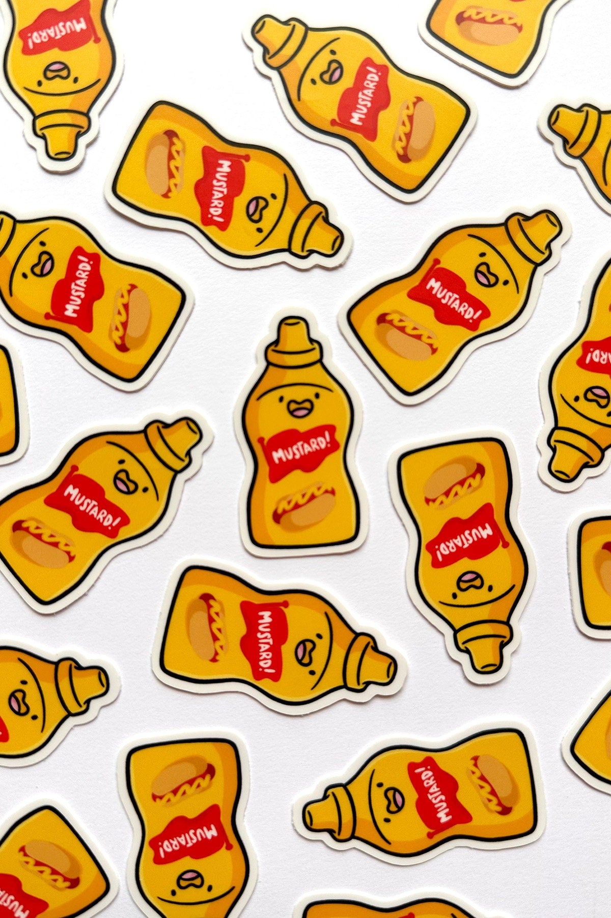 Mustard Mini Sticker