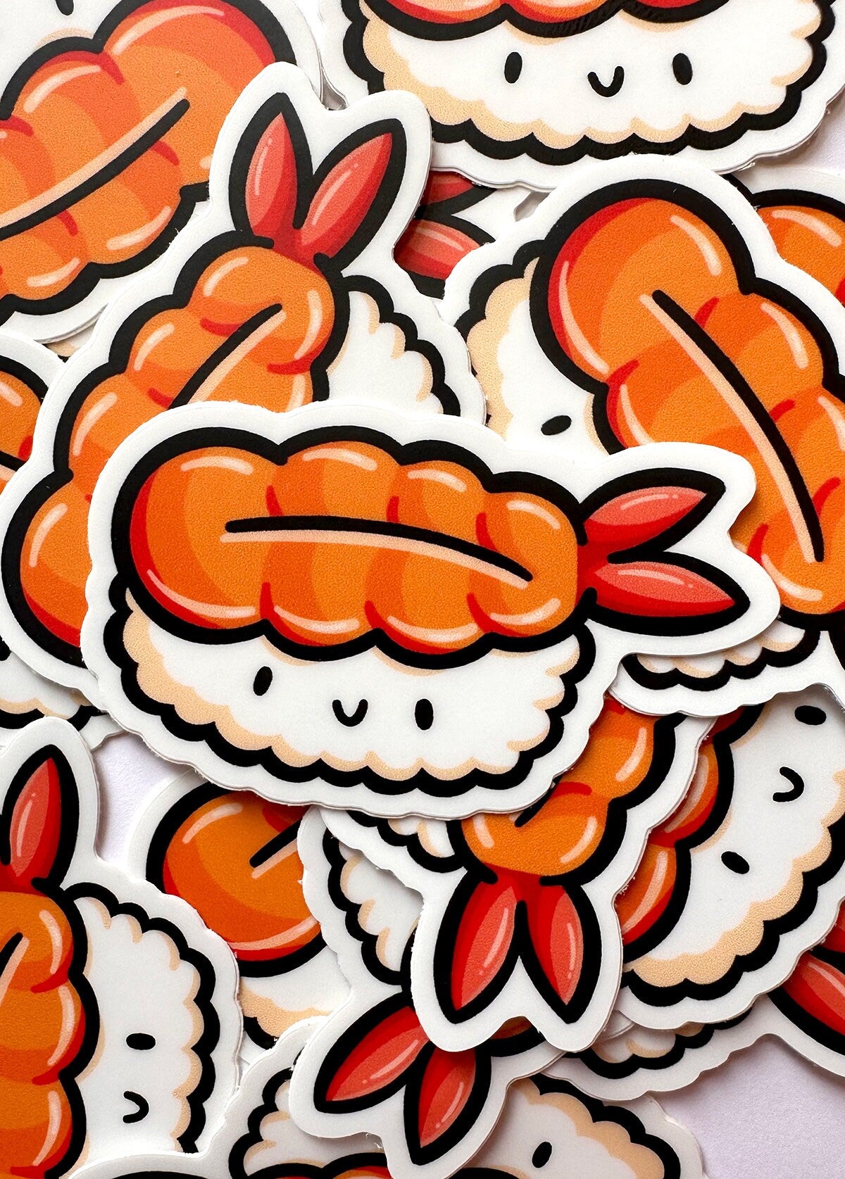 Shrimp Sushi Mini Sticker