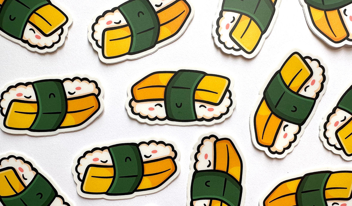 Tamago Sushi Mini Sticker