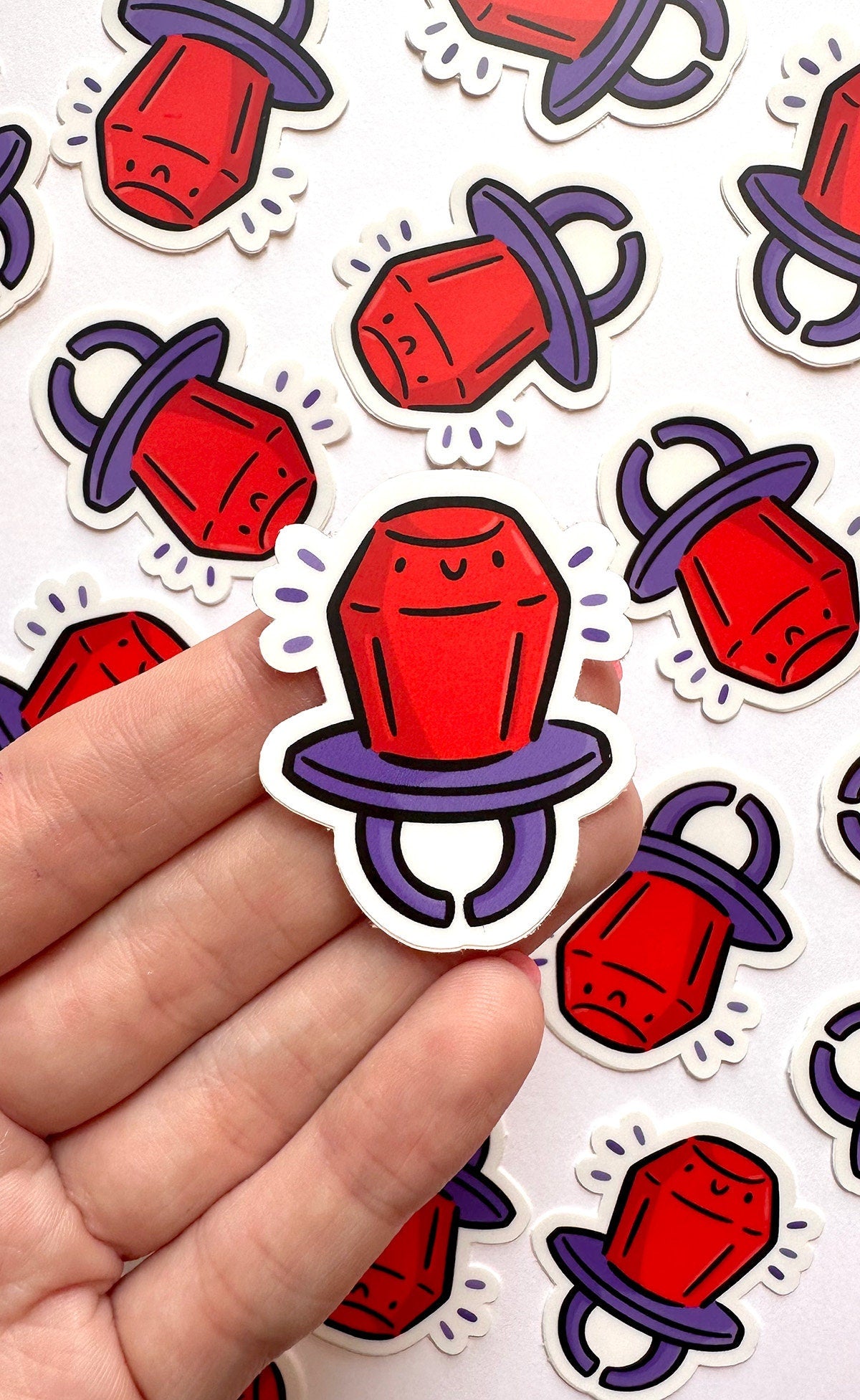 Ring Lollipop Mini Sticker