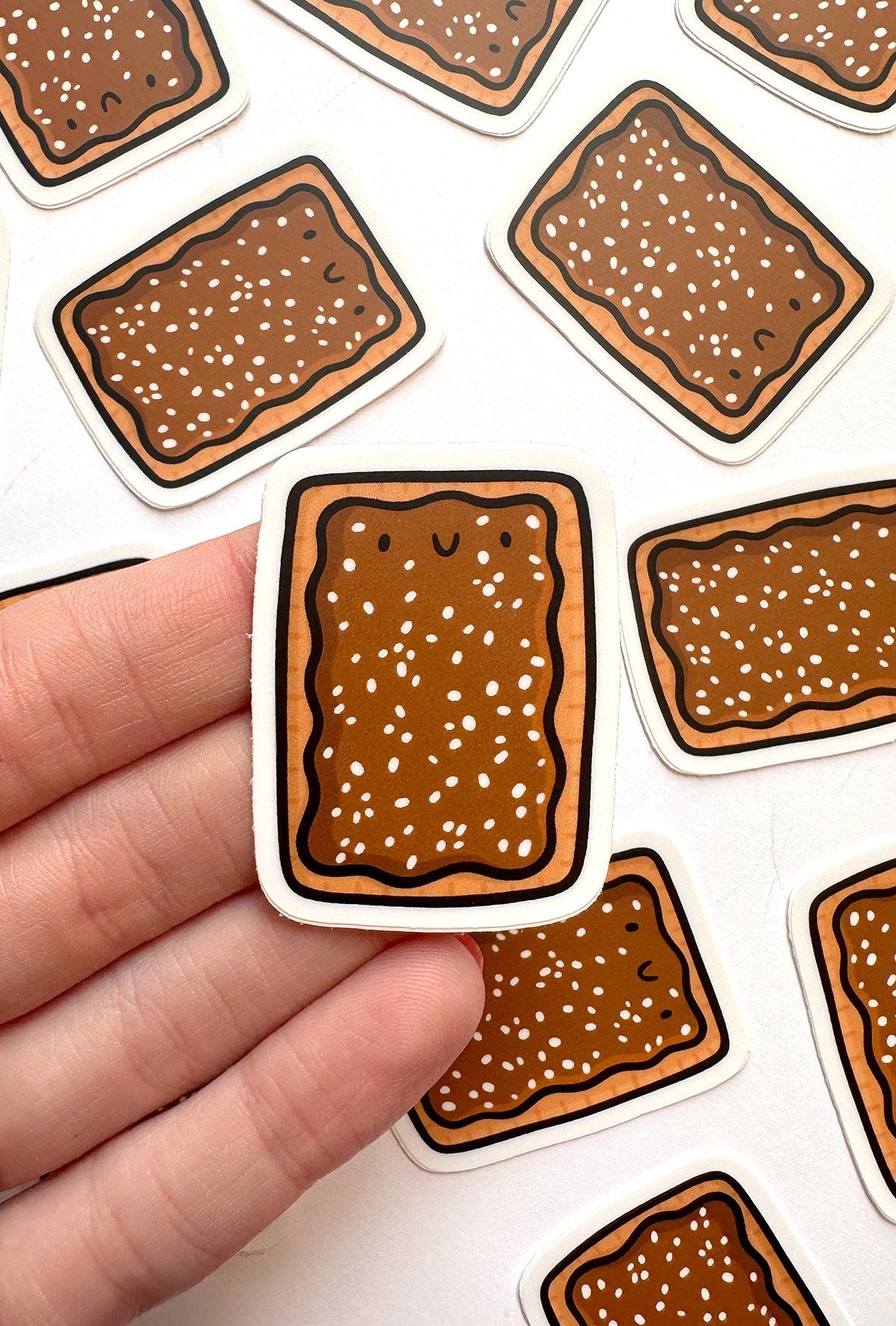 Toaster Pastry Mini Sticker (Fudge)