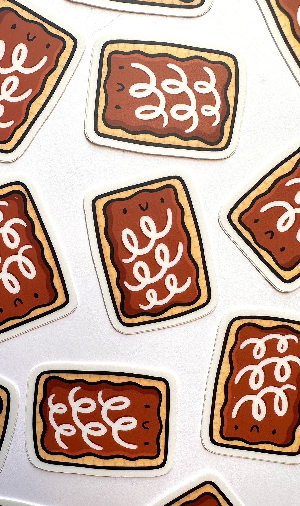 Toaster Pastry Mini Sticker (Cookie Dough)