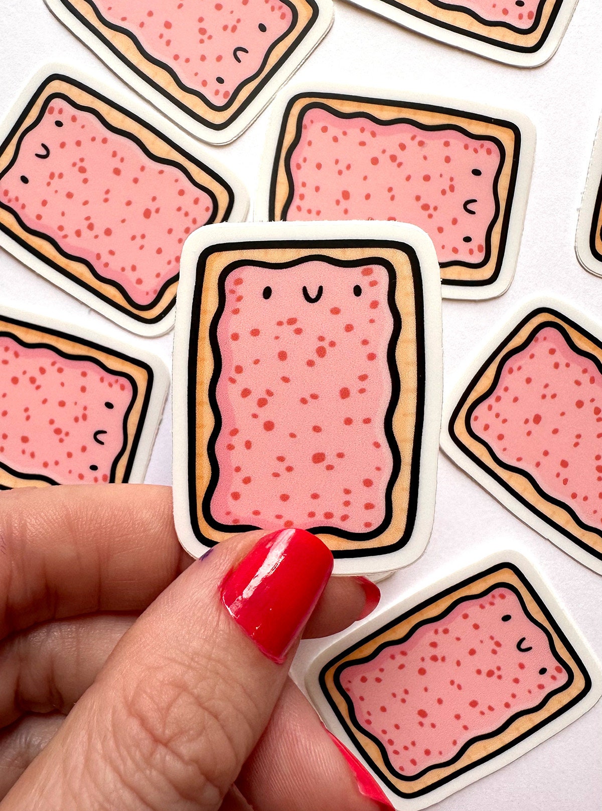 Toaster Pastry Mini Sticker (Cherry)