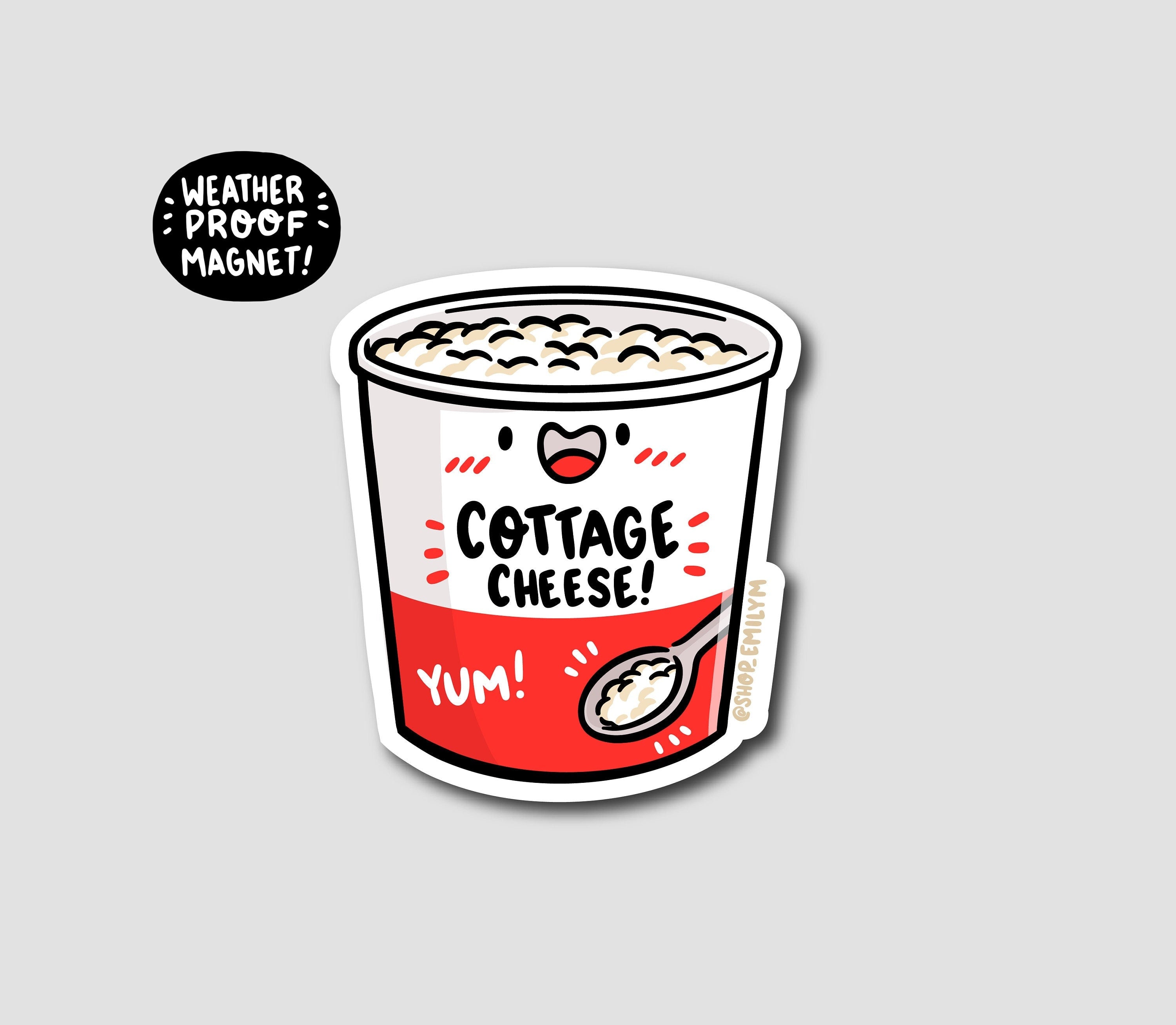 Cottage Cheese Magnet