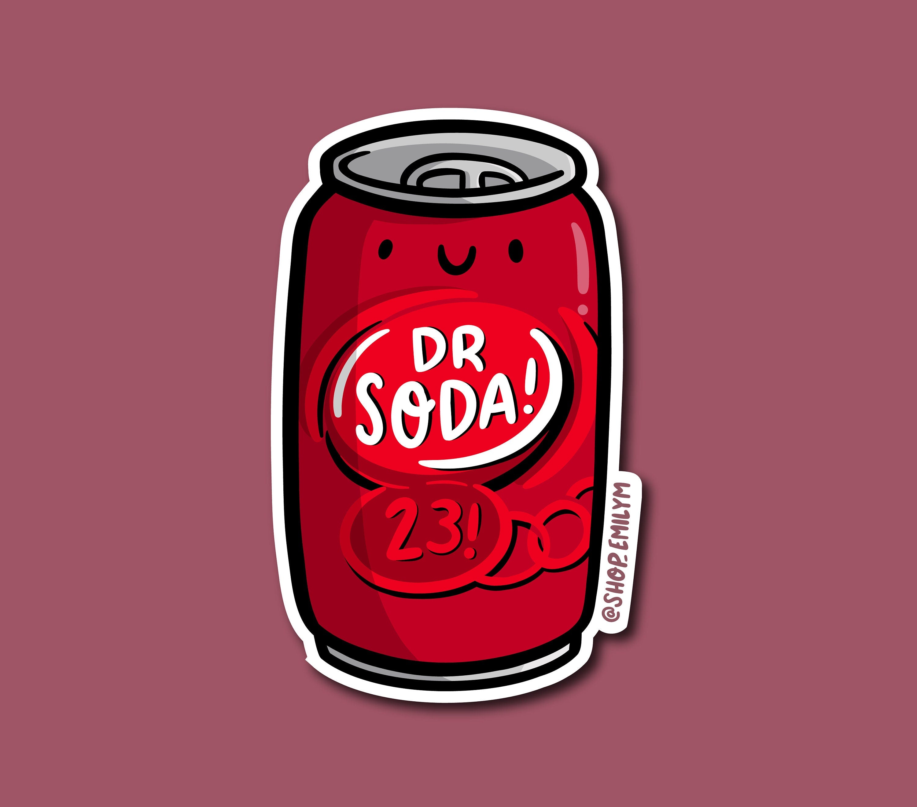 Dr. Soda Sticker