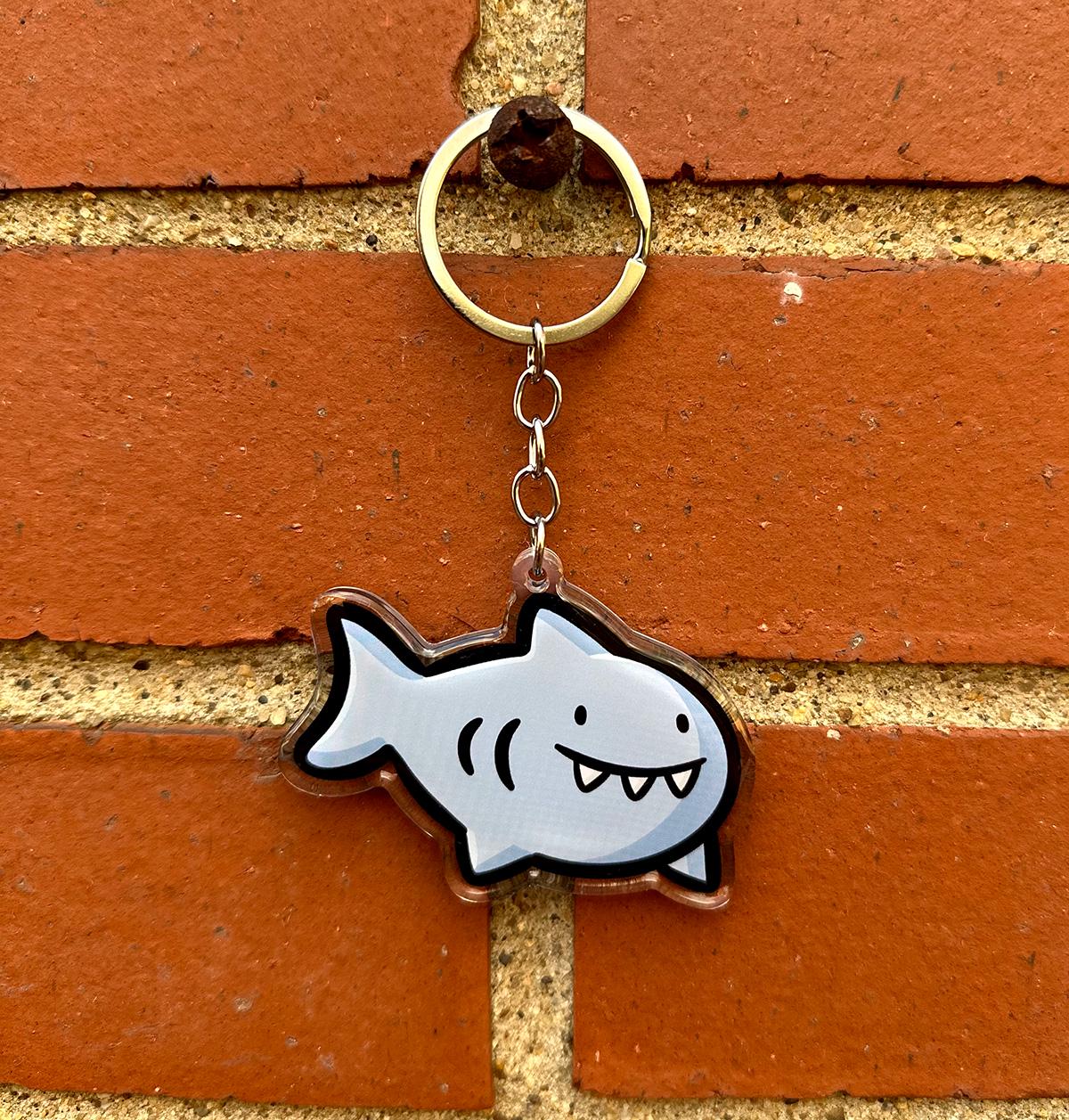 Shark Keychain