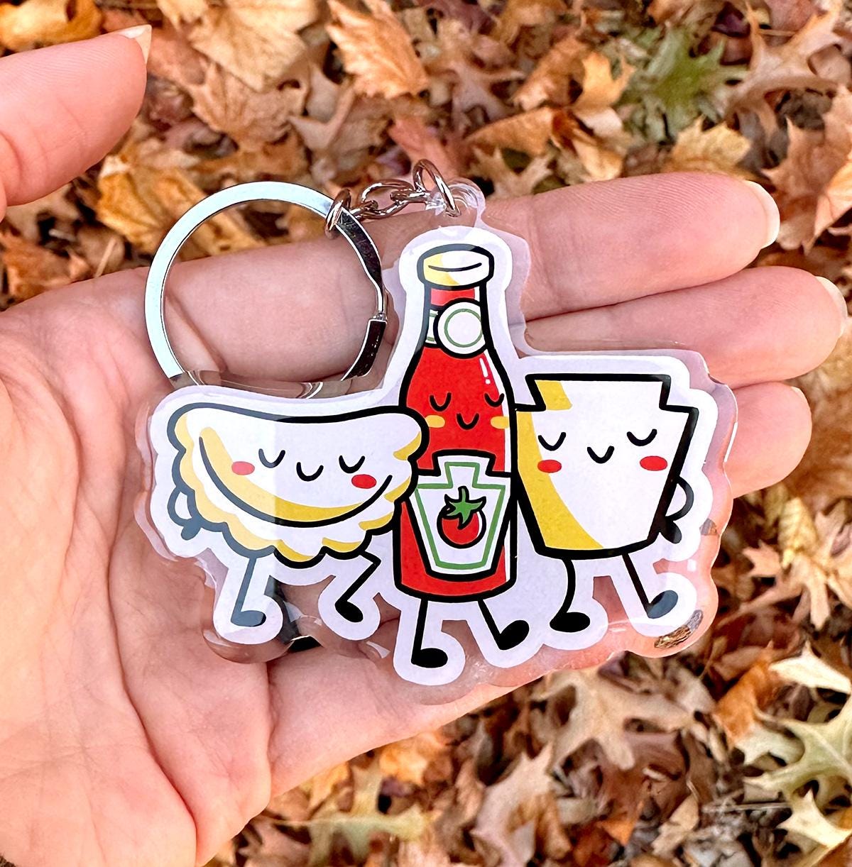 Pittsburgh Pals Keychain