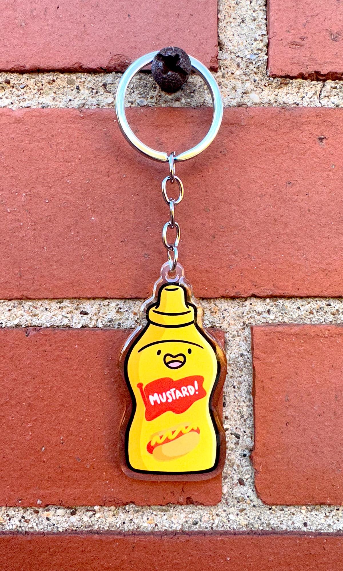 Mustard Keychain