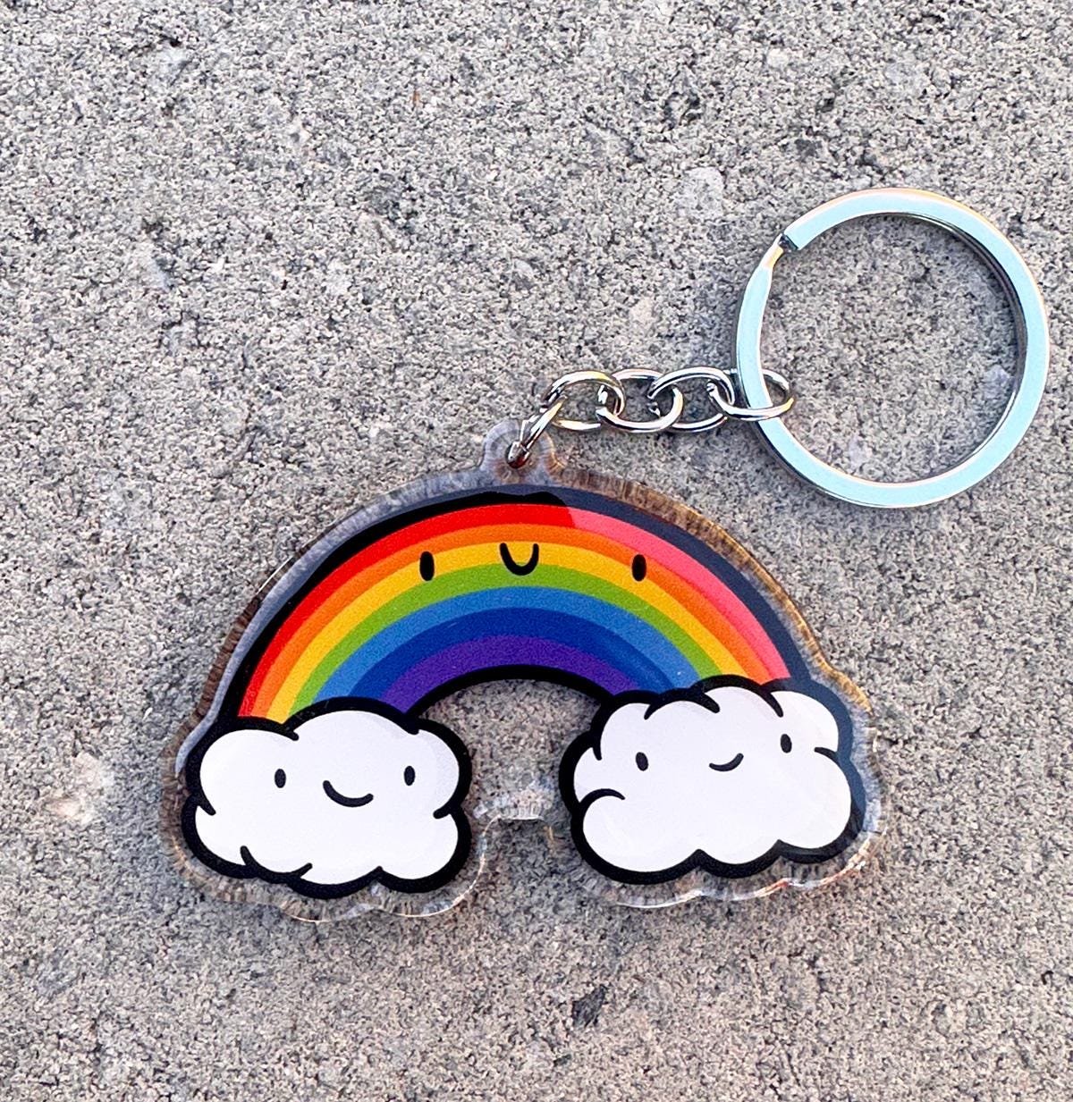 Rainbow Keychain