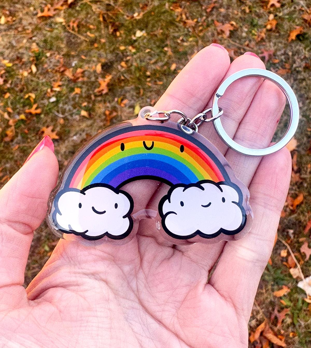 Rainbow Keychain