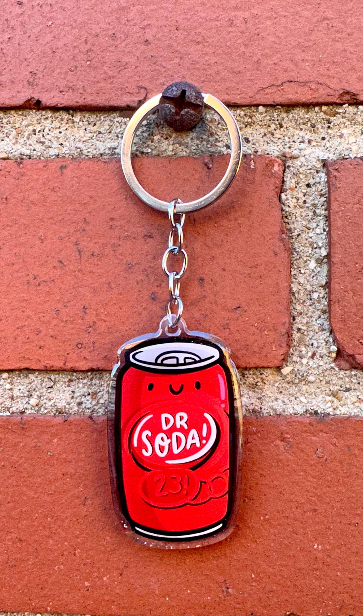 Dr. Soda Keychain