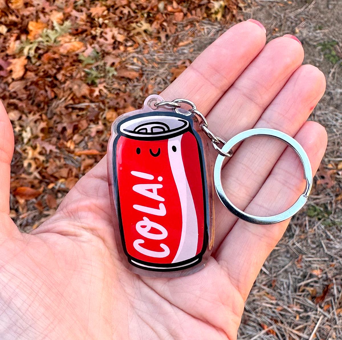 Cola Keychain