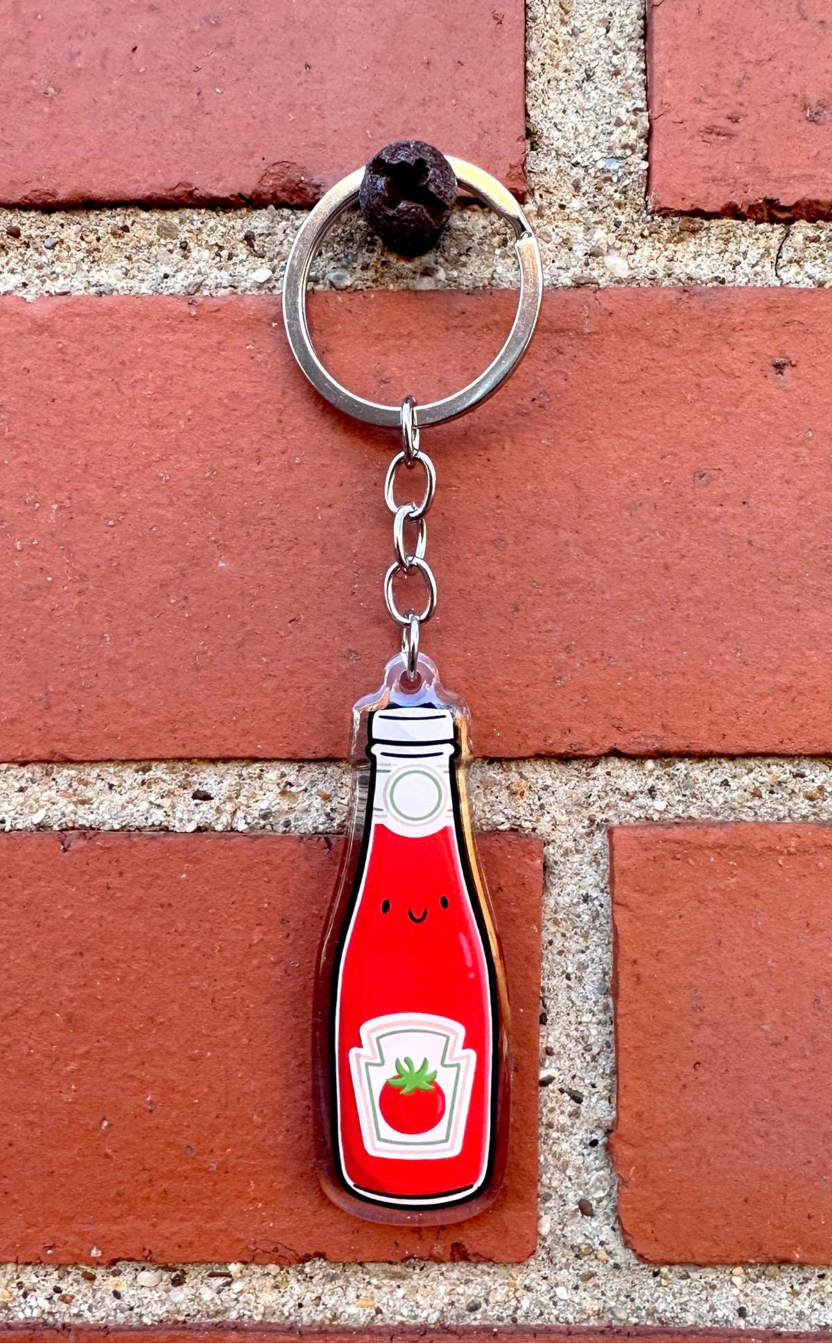 Ketchup Keychain