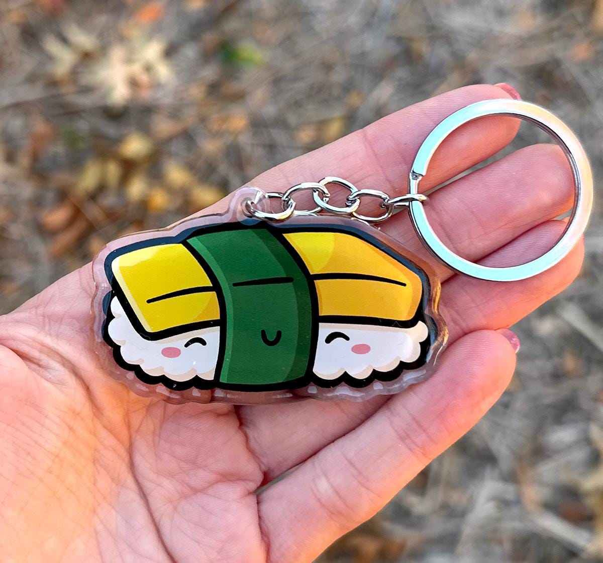 Tamago Sushi Keychain