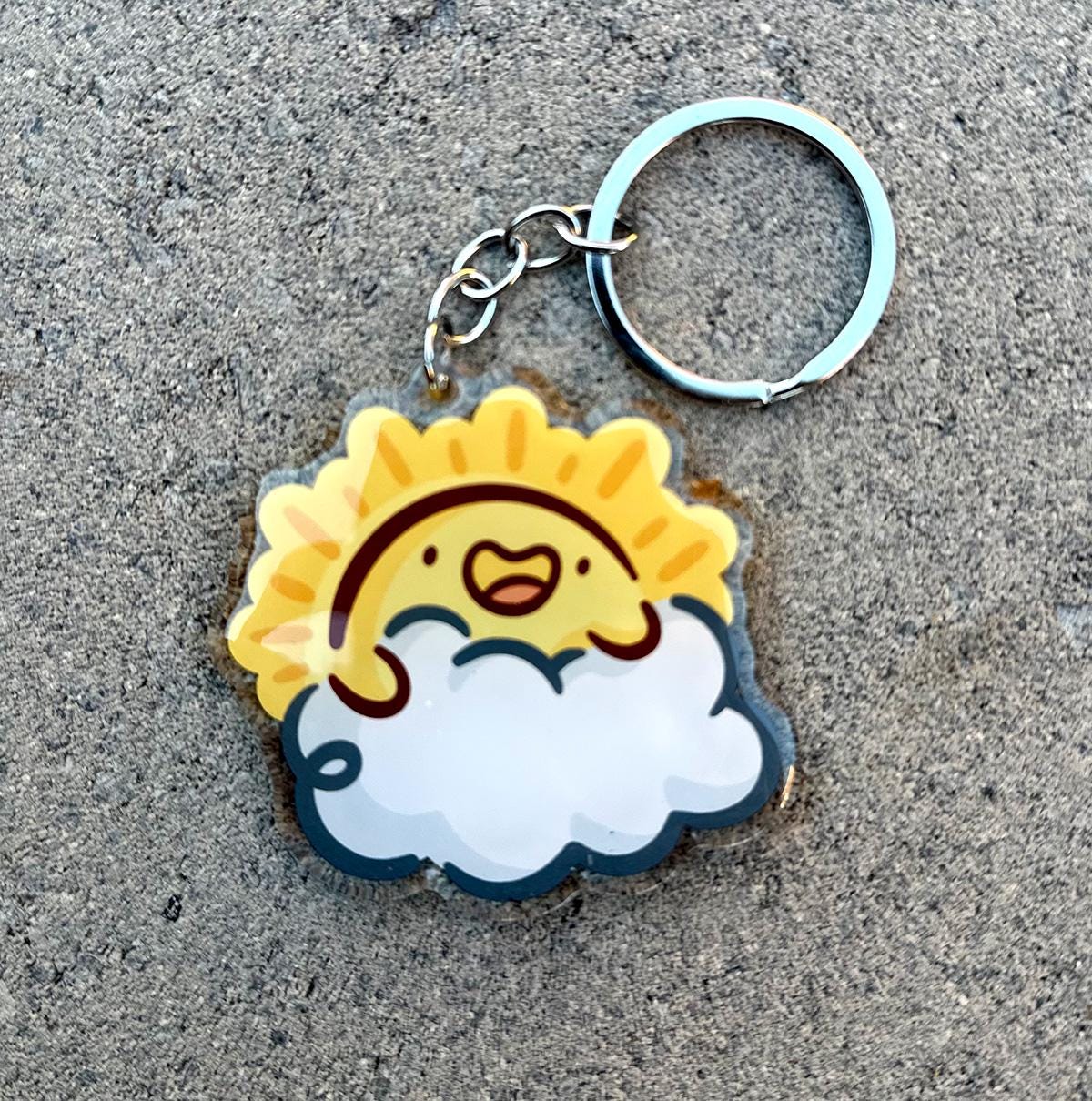 Sun Keychain