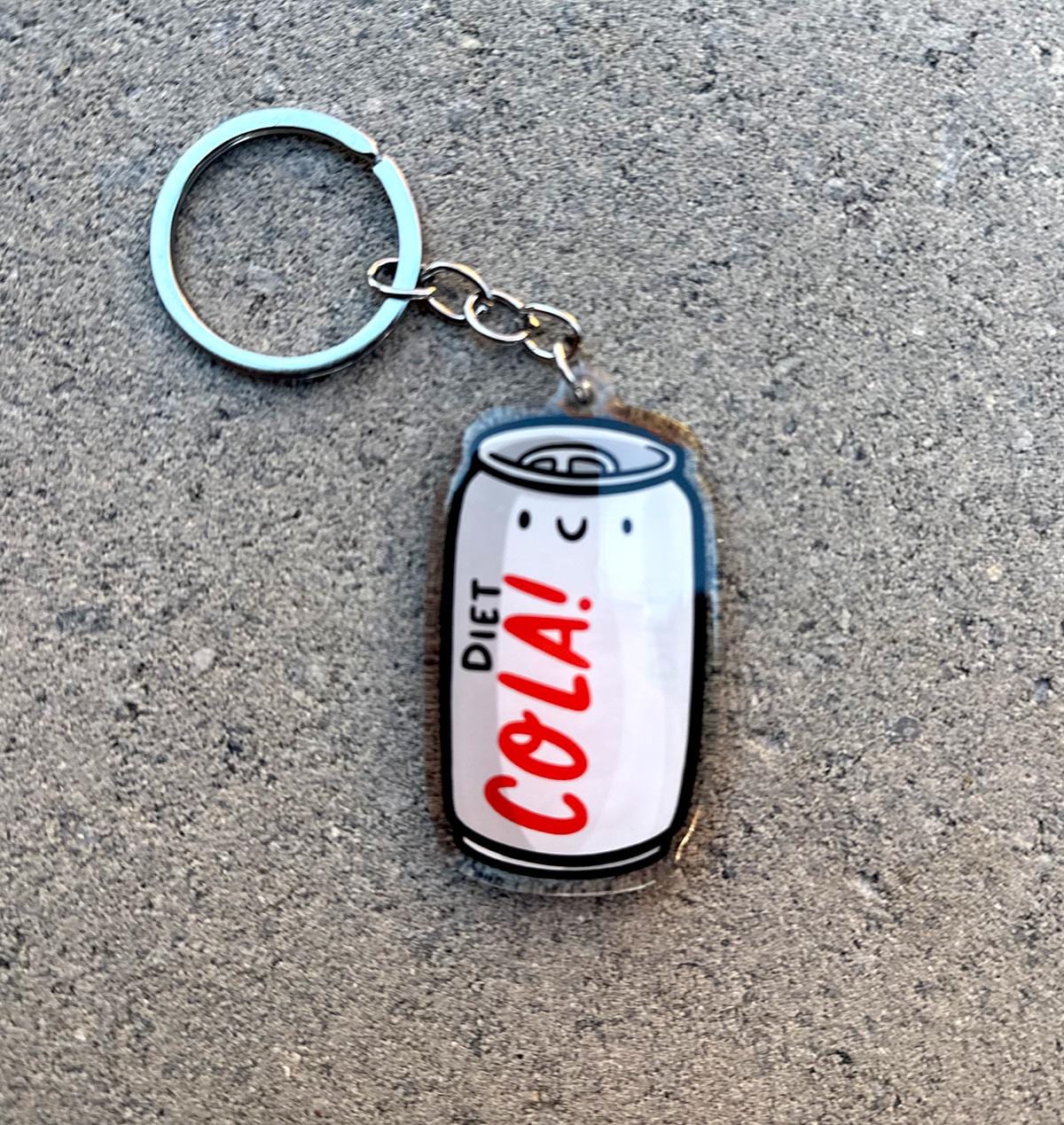 Diet Cola Keychain