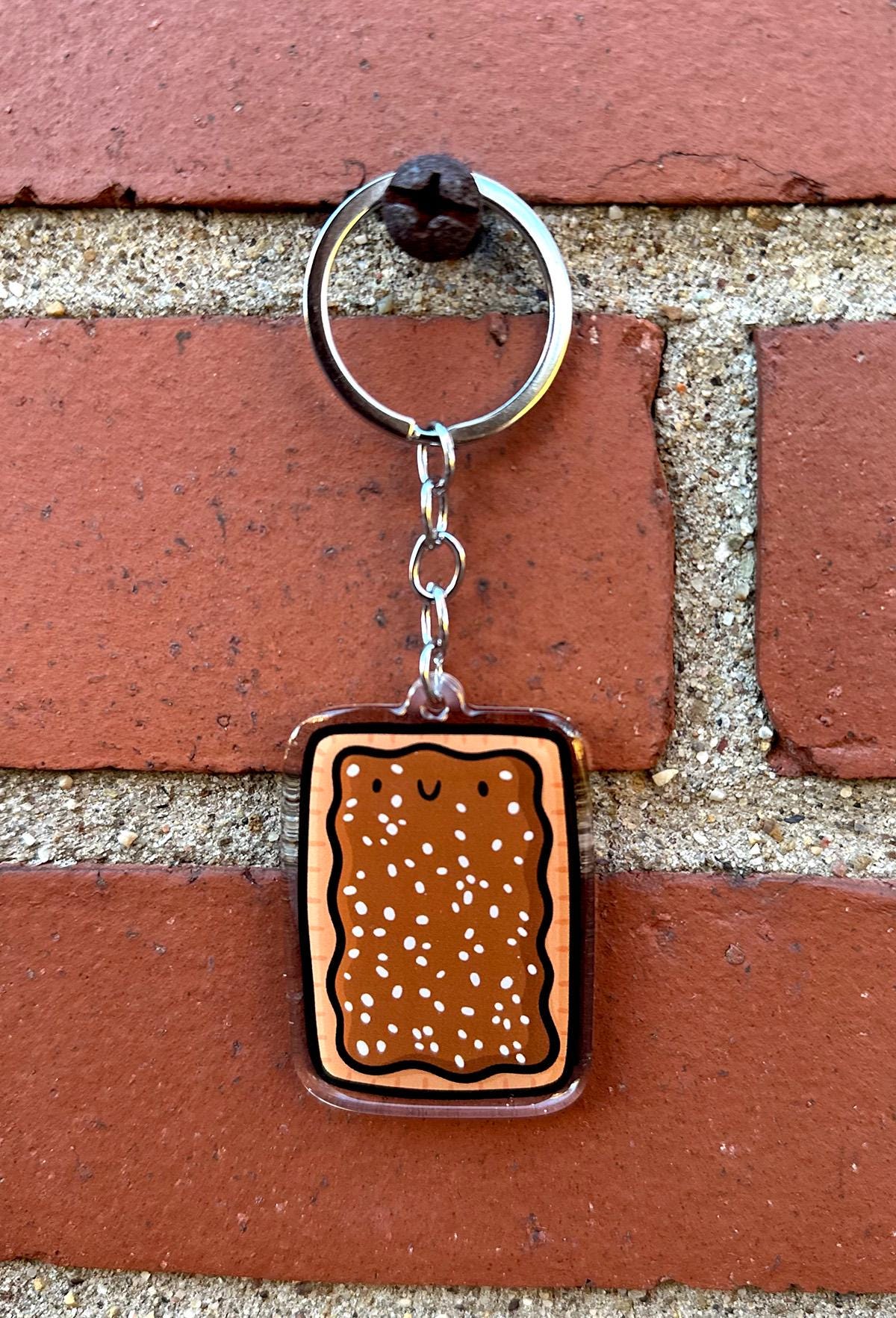 Toaster Pastry Keychain (Fudge)