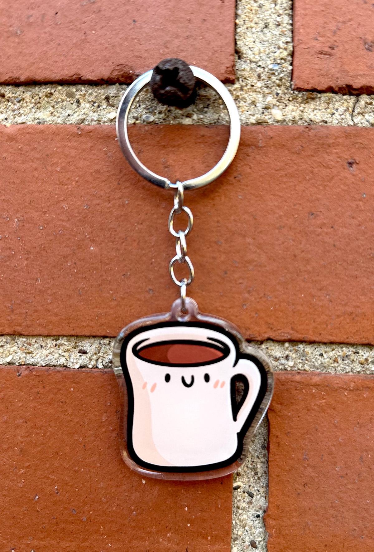 Cup of Coffee Keychain