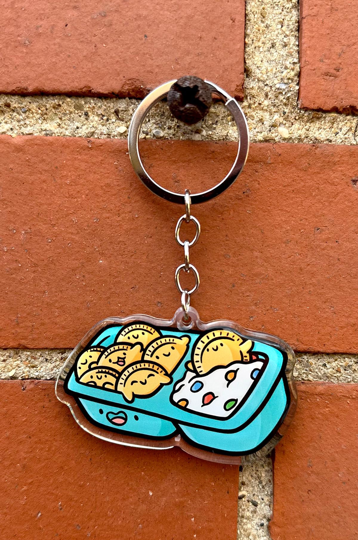 Dunk Cookies Keychain