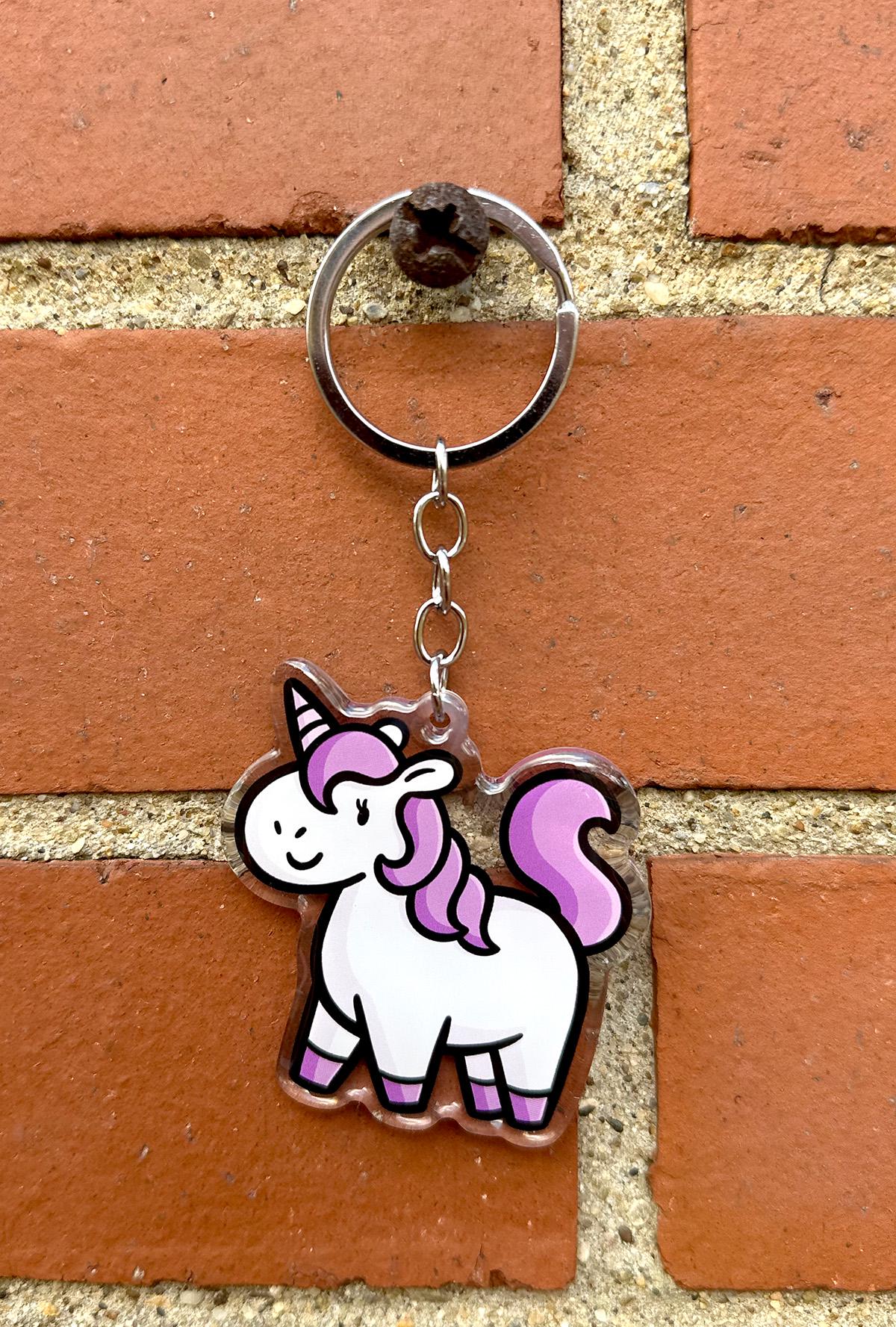 Unicorn Keychain