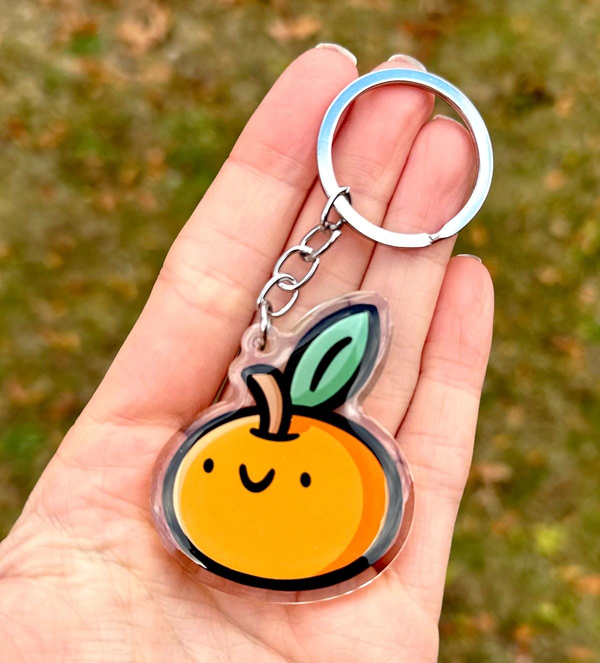 Orange Keychain