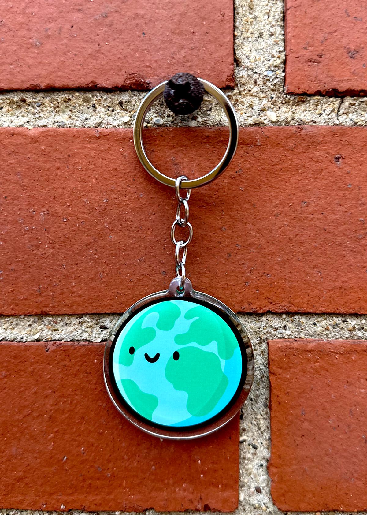 Earth Keychain