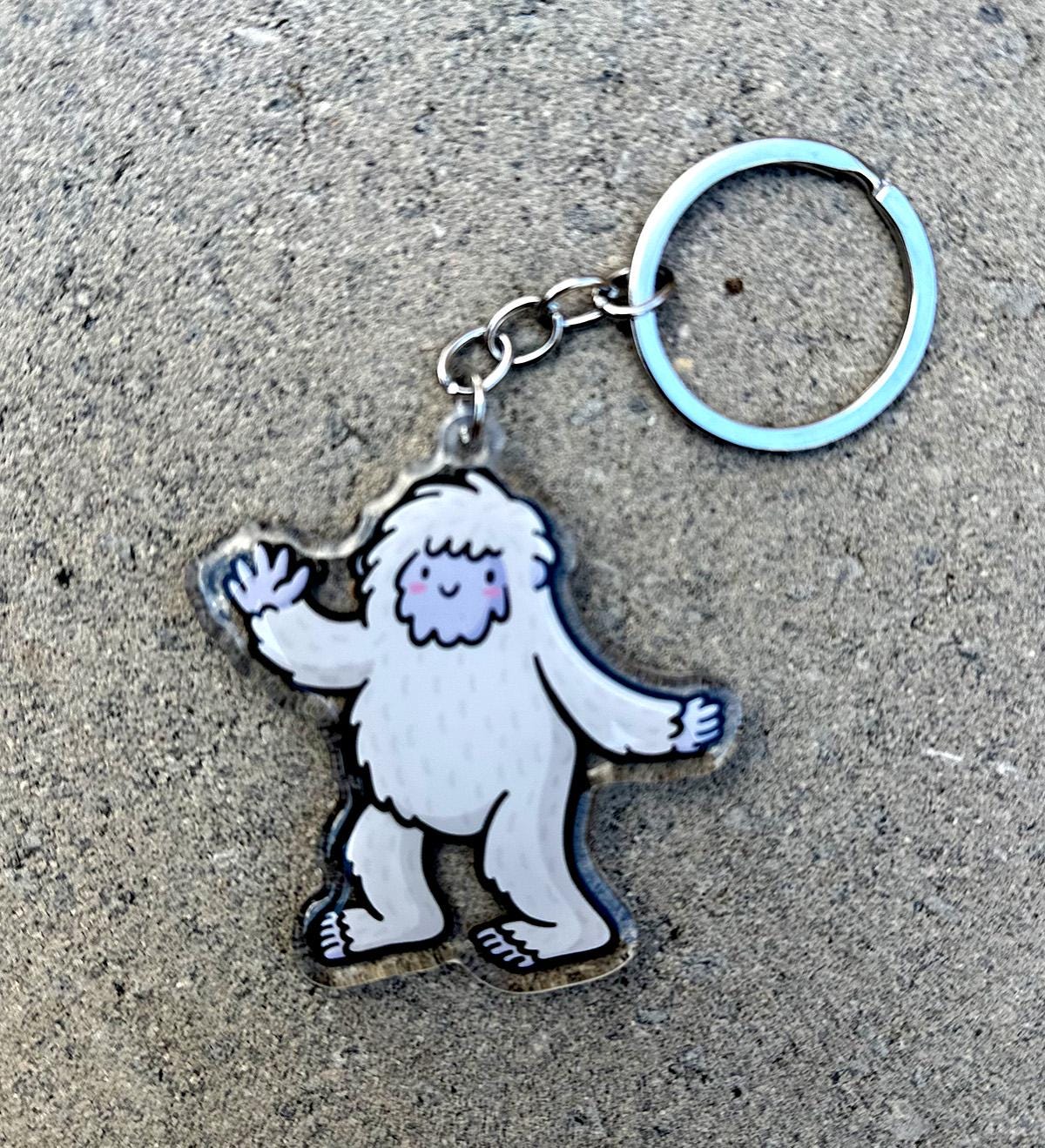 Yeti Keychain