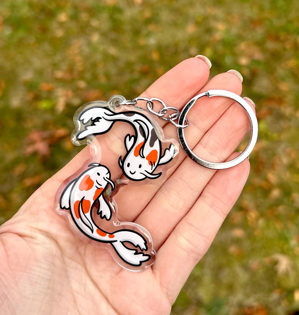 Koi Fish Keychain