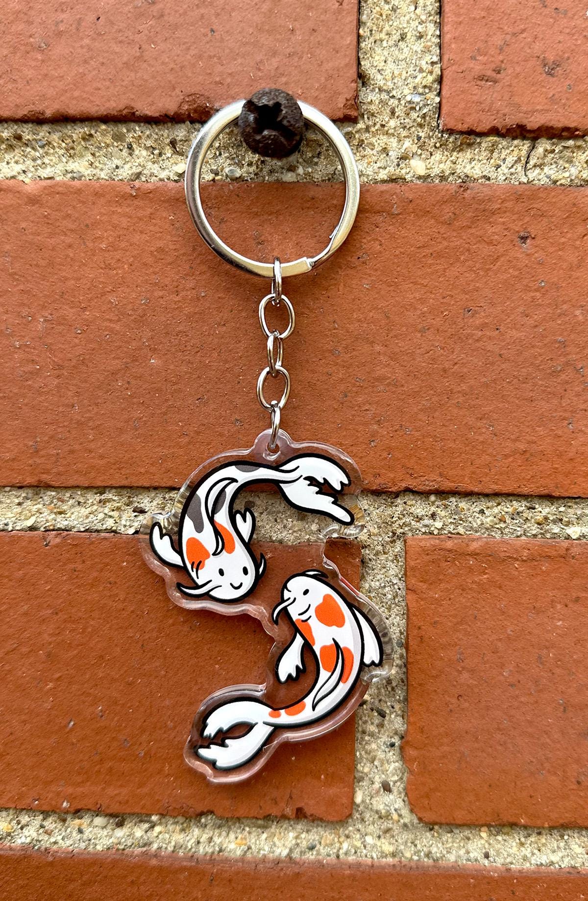 Koi Fish Keychain