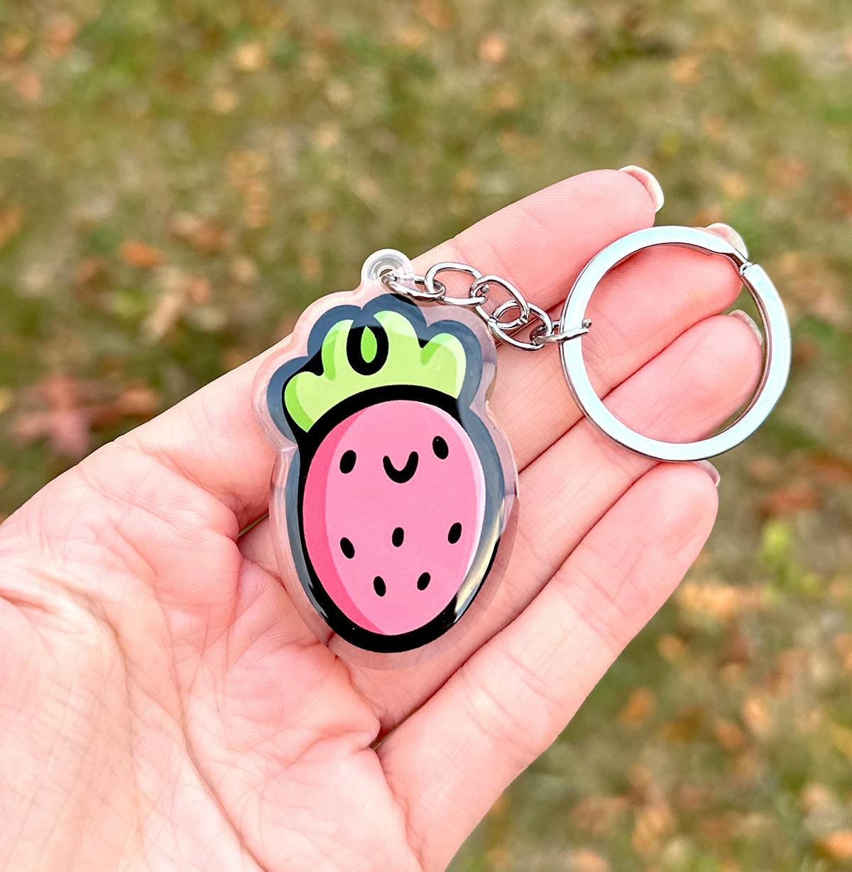 Strawberry Keychain