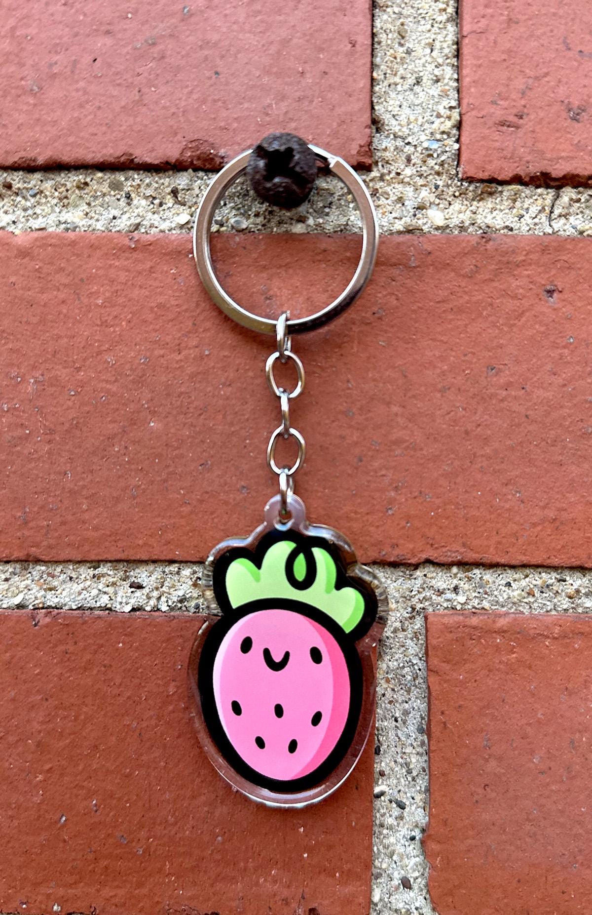 Strawberry Keychain