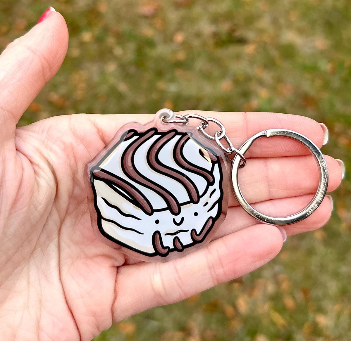 Zebra Treat Keychain