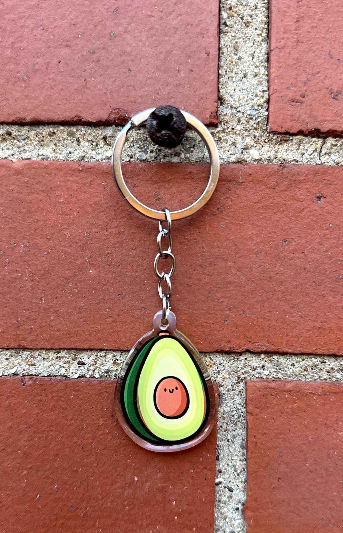 Avocado Mini Keychain