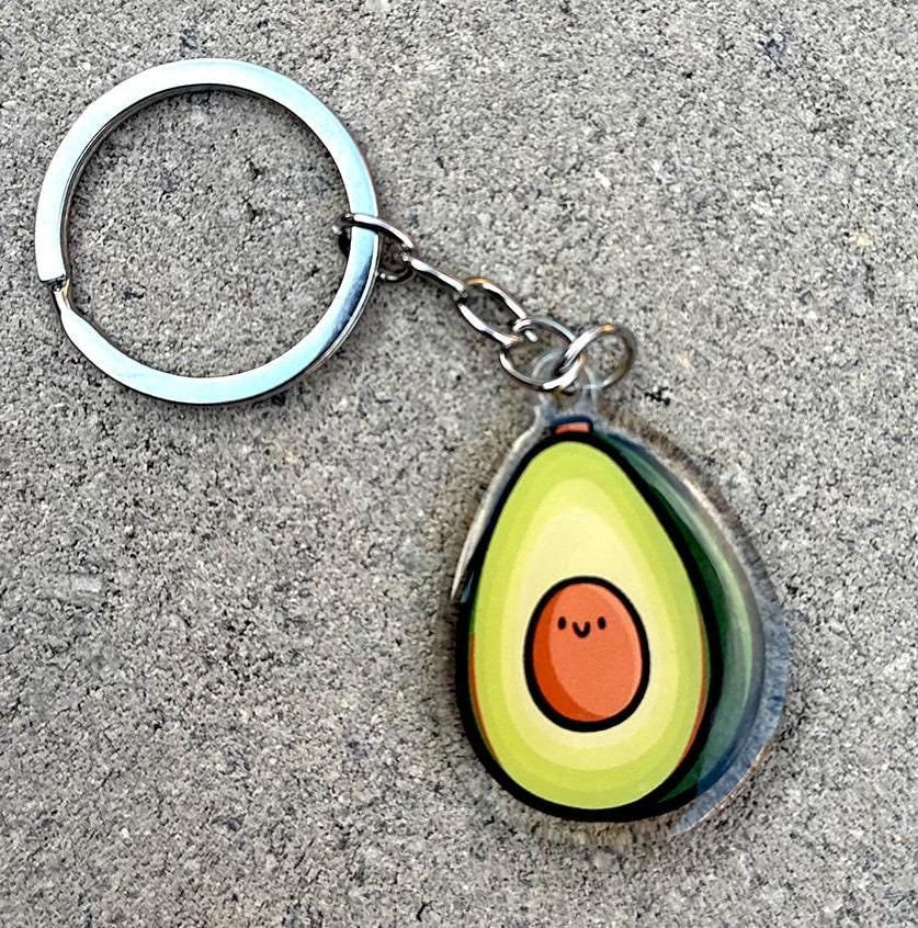 Avocado Mini Keychain