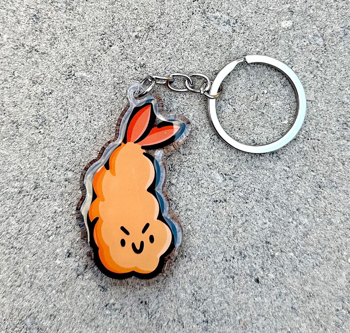 Tempura Shrimp Keychain