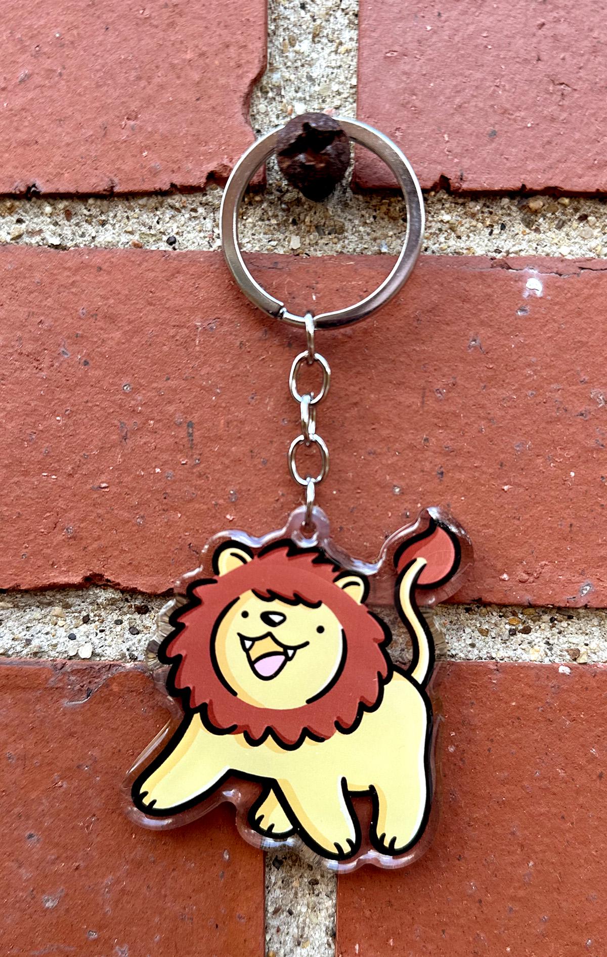 Lion Keychain