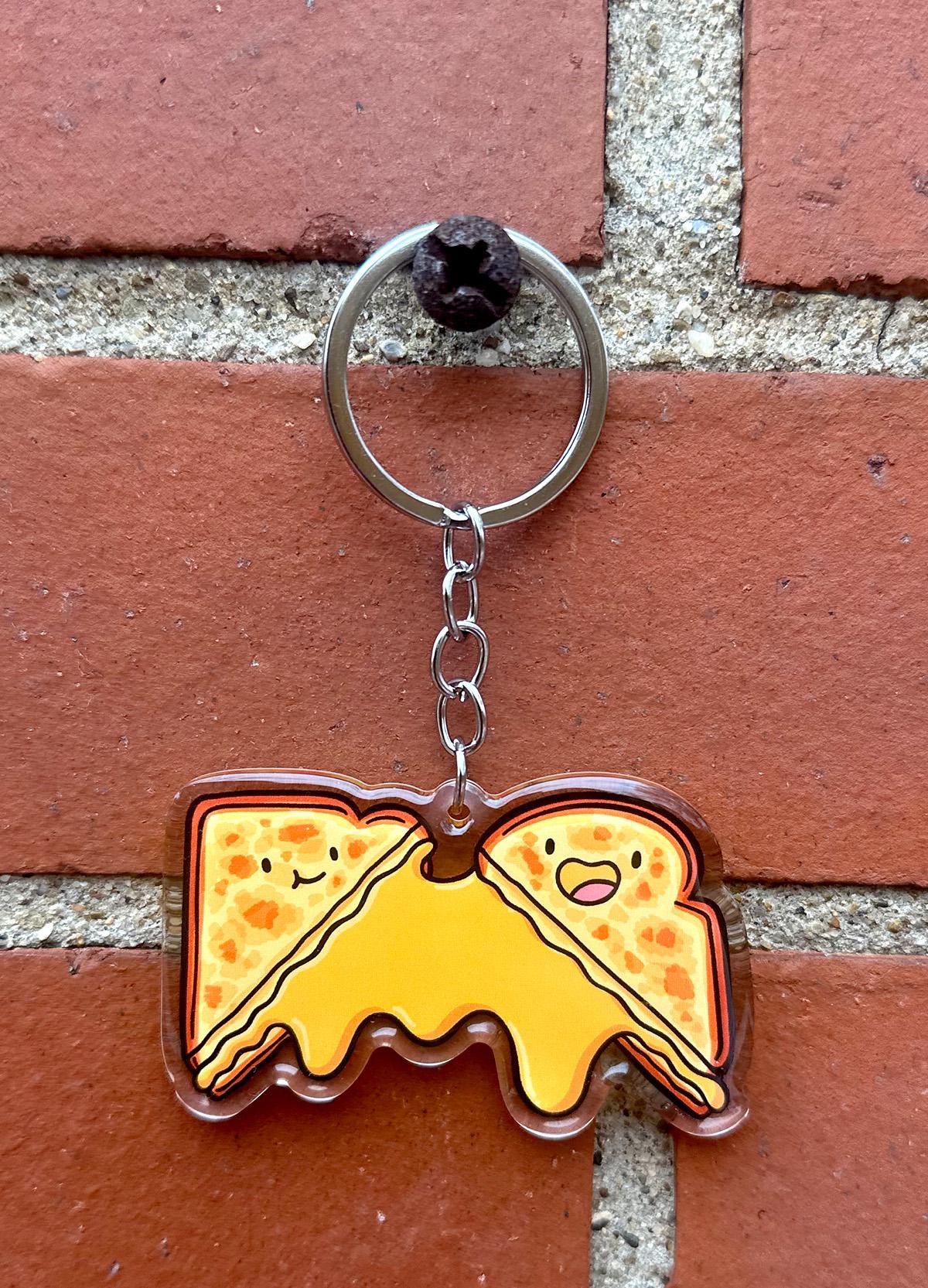 Grilled Cheese Keychain